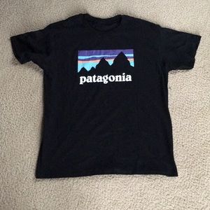 Patagonia Black Tee Shirt Unisex Medium
